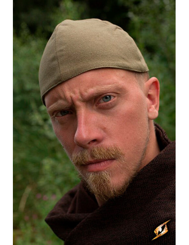 Baldur middelalderhat i olivengrøn