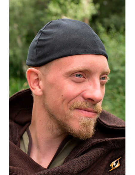 Gorro medieval Baldur en color negro