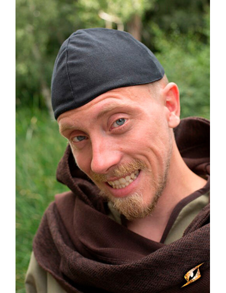 Gorro medieval Baldur en color negro