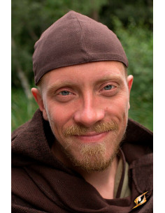 Baldur Mittelalterhut in Dunkelbraun