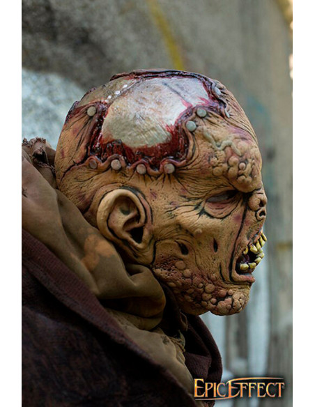 Mutant monstermasker met een lichte huid