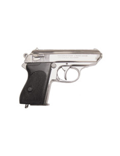 Pistola semiautomatica niquelada, Alemania 1929 (2ª guerra mundial).