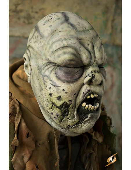 Great Rotten Zombie Head Mask, in...