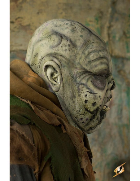 Tolle Rotten-Zombie-Kopfmaske, in...