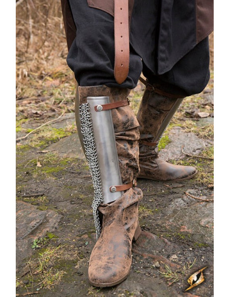 Persische Beinschienen aus poliertem...