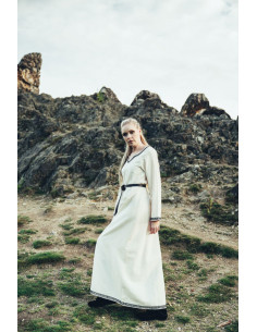 Celta lange leren riem model Merle, kleur zwart 2