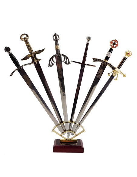 Middelaldersæt (2) med 6 historiske...