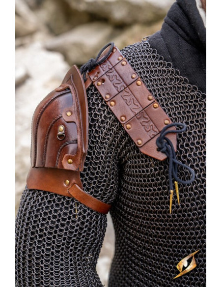 Juego de hombreras leñador en cuero...