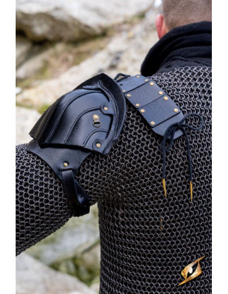 Juego de hombreras leñador en cuero...