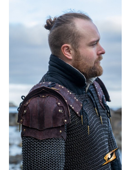 Lumberjack skulderpudesæt i brunt...