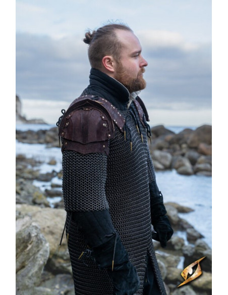 Lumberjack skulderpudesæt i brunt...