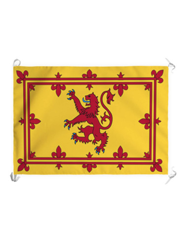 Königliche Standarte des Königs von Schottland (70 x 100 cm)
 Material-Polyester