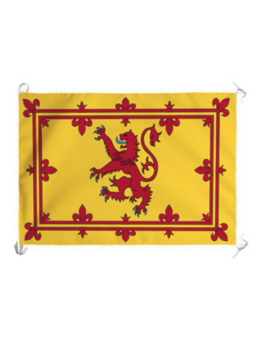 Koninklijke standaard van de koning van Schotland (70x100 cm.)
 Materiaal-Polyester
