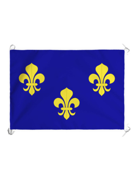 Estandarte-bandera de Francia antes...