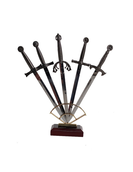 Set mit 5 historischen...