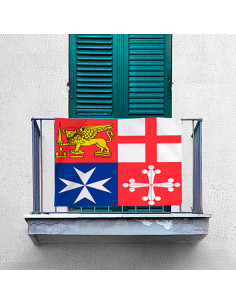 Vaandelvlag van de Italiaanse marine (70x100 cm.) 2