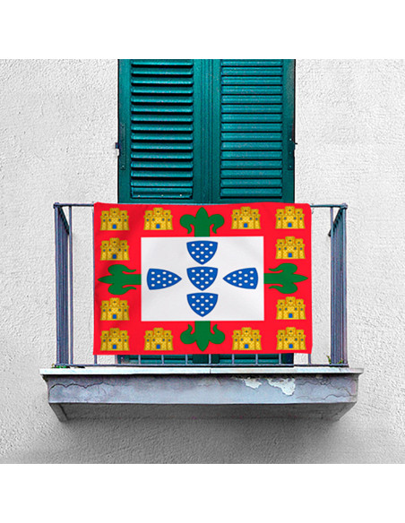 Portugisisk middelalderlig bannerflag...