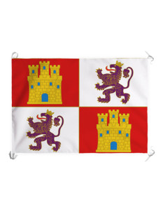 Estandarte-Bandera Medieval de la Corona de Castilla. Año 1230 (70x100 cms.)
