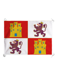Estandarte-Bandera Medieval de la Corona de Castilla. Año 1230 (70x100 cms.)