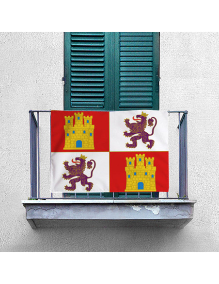 Middeleeuwse baniervlag van de kroon...