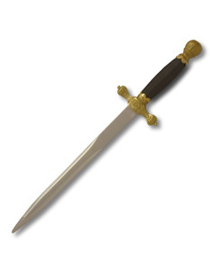 Daga medieval Toledana modelo Naval, puño cordón