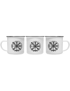 Taza Celta Vegvisir de latón esmaltado 2