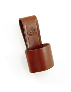 Baldric in leer om bijlen aan de riem te hangen 2