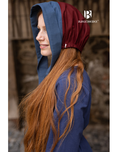Gorro medieval Bonnet mujer Dagmar,...