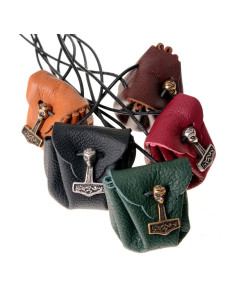 Minibolsa Mjölnir martillo de Thor para colgar del cuello 2