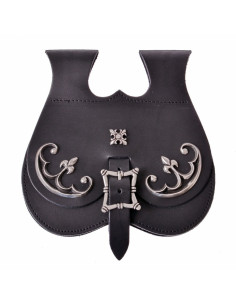Bolsa Riñonera medieval cortesano para cinturón (22x22 cm.)