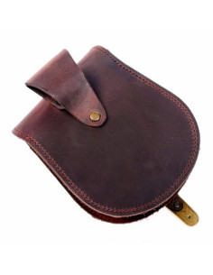 Middelalderlig fanny pack med Templar Cross (16x13 cm.) 2