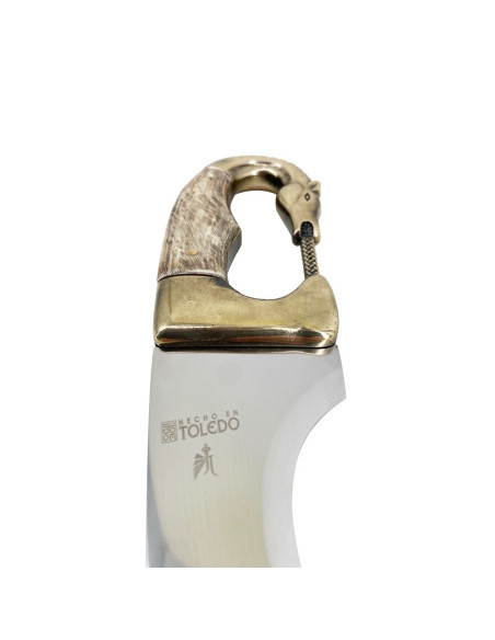 Dekorativ håndlavet iberisk falcata...