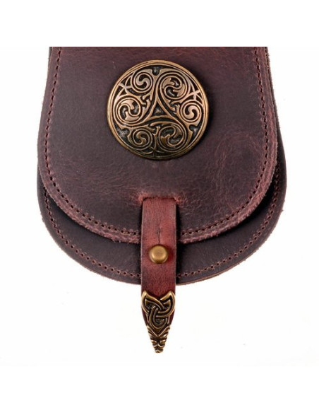 Celtic fanny pack med Triskel (16x13...