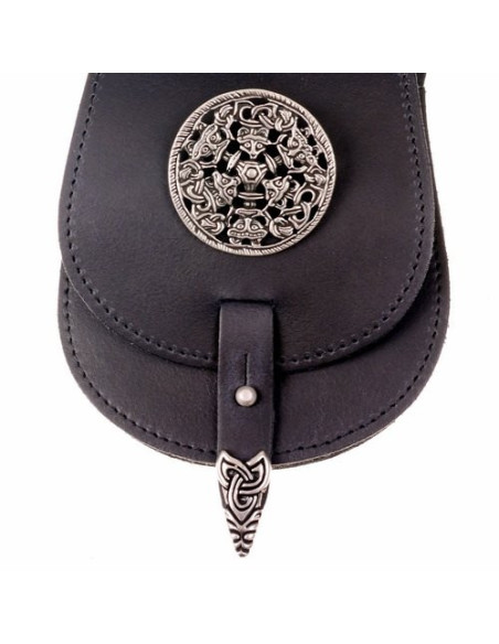 Borre stil Viking fanny pack (16x13 cm.)