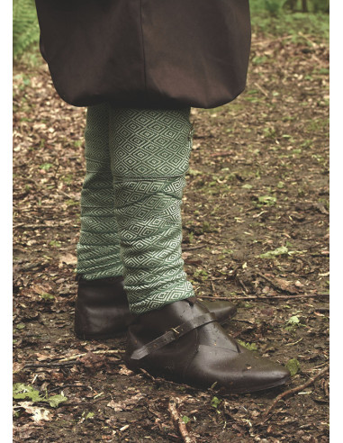 Keel aanvaardbaar Magazijn Groen-natuurlijke Viking sokken met schroefdraad ⚔️ Tienda Medieval