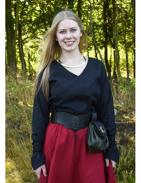 Lange rode wijd uitlopende...