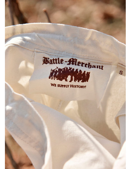 Lang middelalderskørt med bred...