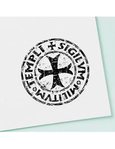 Stempel en stempelkussen van de Tempeliers, diverse kleuren 2