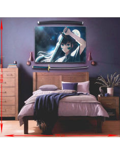 Pack estandarte + katana de Tokitou Muichirou de Demon... 2