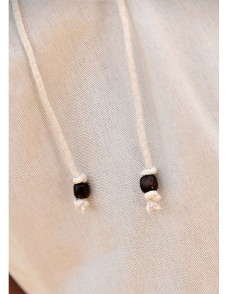 Middelalder sommerskjorte med korte...