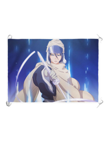 Banner-Flagge Kuchiki Rukia aus Bleach (70x100 cm.)
 Material-Satin