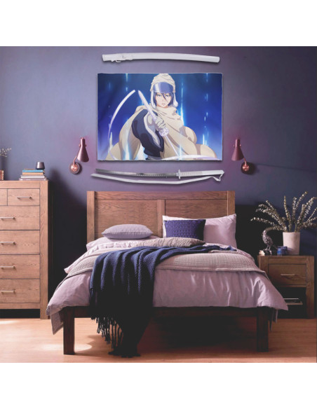 Bleach Kuchiki Rukia Banner og Katana...