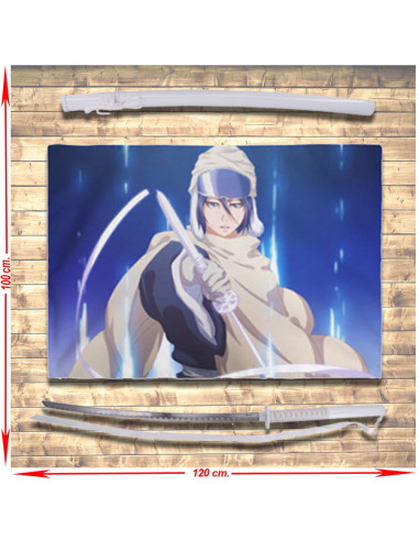 Bleach Kuchiki Rukia Banner en Katana-pakket