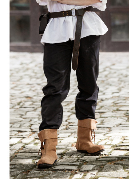 Leren riem met Keltisch patroon,...