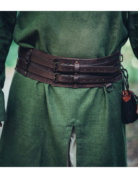 Cinturón vikingo robusto modelo...