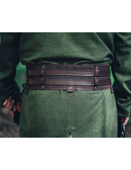 Cinturón vikingo robusto modelo...