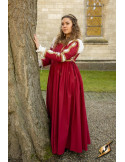 Vestido Medieval Lucrecia Rojo emperador