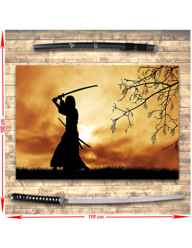 Dawn-Banner + Last Samurai Spirit Katana-Paket