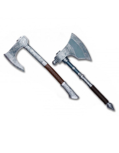 Set aus 2 Wikingeräxten aus Valhalla, Harz