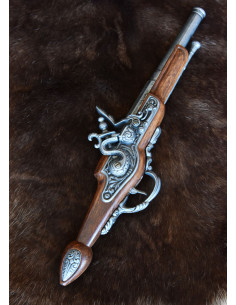 Pistola inglesa recta de chispa, segunda mitad del siglo... 2